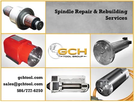 CNC Spindle Repair, CNC Spindle Rebuild